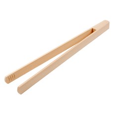 kela 簡約櫸木餐夾/料理夾/分菜夾/食品夾 22.5cm, 1支, 木色