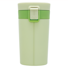 cook power 鍋寶 超真空保溫杯 304不鏽鋼 6.3cm廣口設計, 粉綠色, 330ml, 1個