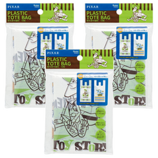 Disney 迪士尼 玩具總動員塑膠袋 M 10入, 3組, 2L