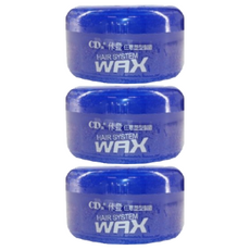 CDen 佧登 任意塑型髮蠟 自然, 適用中長髮造型, 135g, 3罐