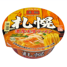 SUGOMEN 凄麵 札幌濃厚 味噌風味碗麵162g, 1個