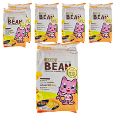 SNAPPY 纖維豆腐砂, 3.5kg, 熱帶柑橘, 6包