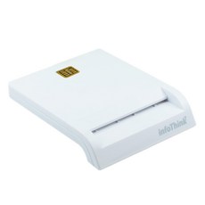 infoThink 訊想科技 ATM報稅晶片讀卡機 台灣製, 1個, IT-500UTW, 白色