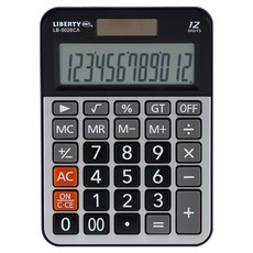 LIBERTY 利百代 12位元 計算機 LB-5028CA, 1個, 銀色