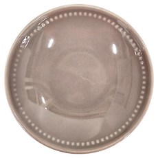 醇色浮雕3.75寸味碟 磚紅色, 1個