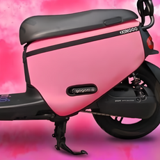 KOOCR8 酷創 Gogoro2 口袋車套 乾式滴水布, 粉紅色