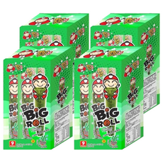 TAOKAENOI CRISPY SEAWEED ORIGINAL 小老板海苔棒棒捲 原味, 27g, 4盒