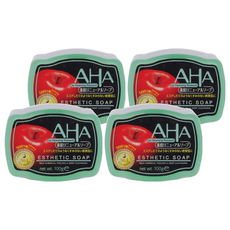 BCL AHA 柔膚潔面皂, Esthetic Soap, 100g, 4個