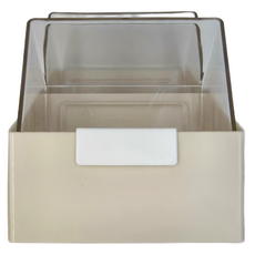 茶包膠囊收納盒 PET+ABS材質 尺寸13.8*12.5*25cm, 1155, 1個