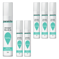 PARA'KITO 帕洛 天然精油紓緩滾珠露, 5ml, 6支