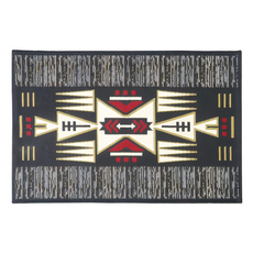 POST GENERAL 戶外抗UV可水洗地墊, 部落圖騰, 1個