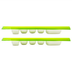 OXO tot 好滋味快取冰格 青蘋綠 30ml x12 食品級矽膠避免冷凍及加熱時產生異味, 360ml, 2個