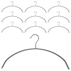comet Home 防滑衣架, 灰色, 10個