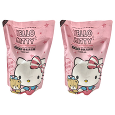 Hello Kitty 凱蒂貓 小蒼蘭洗衣精補充包, 1.8L, 1組
