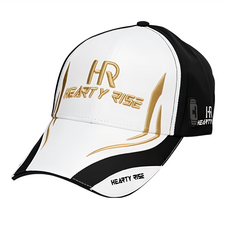 HEARTY RISE 哈帝來斯 釣魚帽 防潑水, 白色