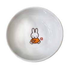 kanesho 金正陶器 陶瓷碗 8.5 x 4cm, MIFFY 白色, 1個