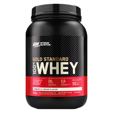 OPTIMUM NUTRITION 歐恩 金牌乳清蛋白 24g蛋白質 5.5g BCAA, 2lb, 1罐