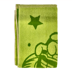 GARFIELD 耍酷加菲貓浴墊 100%棉, 46 x 71cm, 綠色