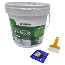 新嘉丽安 強效級高透明防水修補膠 5KG, 1組