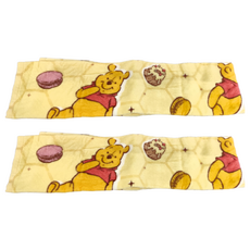 MARUSHIN 丸真 長毛巾，40x110cm，100%棉, POOH, 2條