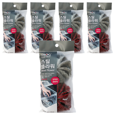 FROG CLEAN SMART 花朵造型鋼絲球 2入 x 5包