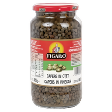 FIGARO 酸豆 小粒 西班牙原裝進口 無麩質飲食、地中海飲食、北歐飲食、植物性飲食料理食材, 920g, 1罐