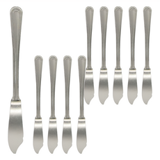 百貨King 萬點花奶油刀, 抹刀, 10支