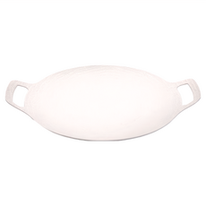 好玩旅物 輕量薄型韓式麥飯石雙耳不沾鍋烤肉盤 附收納袋 鋁合金材質, 38cm, 1個