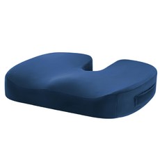 HONDONI 4D美臀記憶防滑減壓坐墊 W2型, 舒適藍