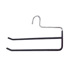 SHIMOYAMA 浸膠雙排褲架 1組, 亮光黑色, 5支
