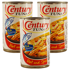 Century TUNA 鮪魚罐頭 辣味, 155g, 3罐