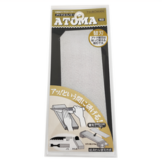 ATOMA 日本 鑽石砥石 鋁座 荒目140番鑽石板, 210 x 75 x 1.5mm, 1個