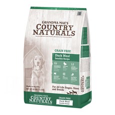 GRANDMA MAE'S 全齡犬 LID低敏無穀 乾飼料, 鄉村鴨, 1.814kg, 1袋