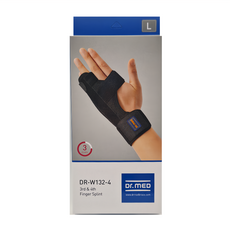 Dr.MED 手指支撐護具 雙指套 DR-W132-4, 1盒