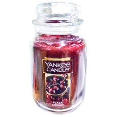 YANKee CANDLe 香氛蠟燭, 黑櫻桃, 623g, 1件