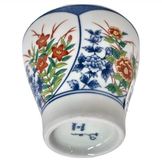 佐和陶瓷 花里金彩花湯吞杯, 日本製造 陶瓷 250ml, 1個