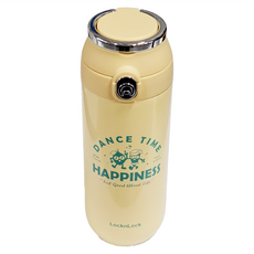 LocknLock 樂扣樂扣 彈跳蓋保溫杯 LHC3331YEL, 黃色, 460ml, 1個