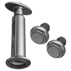 Bar Craft 紅酒抽真空器瓶塞組，PP塑料矽膠材質, 1組