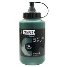 CAMPUS 康普思 壓克力顏料 N131761 819 樹綠色, 500ml, 1色
