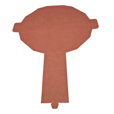 Pomei 博美 一體成型盒 方形 NO.65 外徑7.5 x 6.5 x 10.5cm 內徑7.3 x 5.7 x 10.3cm 10個, 咖啡色, 1包