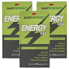 RED COW 紅牛 聰勁 Energy Gel 能量包 白葡萄口味, 450g, 3盒