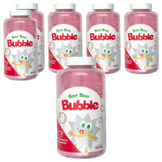 BONBAIN 泡泡潤膚沐浴粉 - 草莓紅 430g, 6個