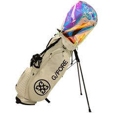 Techskin Pure 全息高爾夫球袋防雨罩, 白色