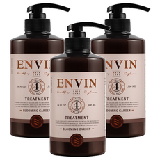 ENVIN 香水護髮乳 盛開花園 500mL, 3瓶