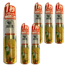 KOBAYASHI 小林製藥 消臭元 清爽檸檬 浴廁芳香噴霧 280ml, 6瓶