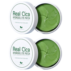 Prreti Real Cica 積雪草水凝膠眼膜套裝 60片, 2罐