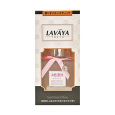 LAVAYA 晶鑽擴香瓶 80ml 室內芳香劑, 浪漫玫瑰, 1盒