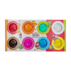 FOOD超人 歡樂手作小麥黏土 Set 8色, 1本