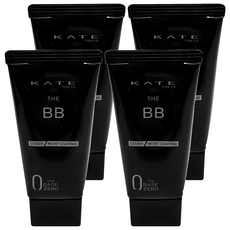 KATE 凱婷 台灣公司貨 零瑕肌密高遮瑕保濕BB霜 SPF20 PA++, EX-2, 30g, 4條