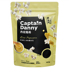 Captain Danny 丹尼船長 米米花 北海道奶油玉米濃湯味, 100g, 1包